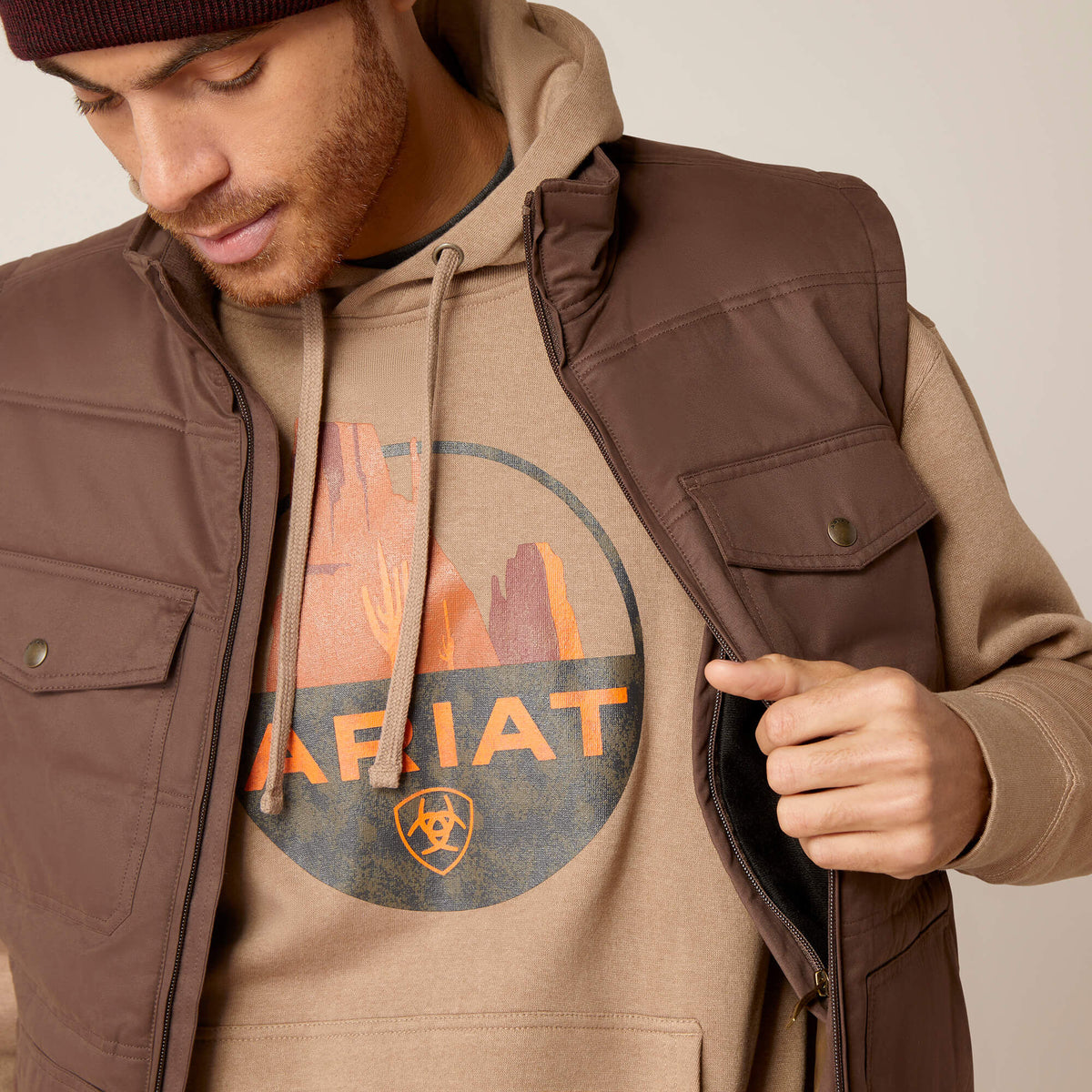 Ariat New | Grizzly 2.0 Canvas Conceal and Carry Vest