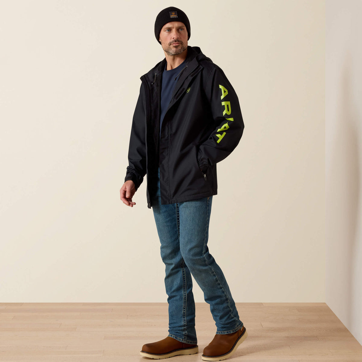 Ariat Value | Rebar Stormshell Logo Waterproof Jacket