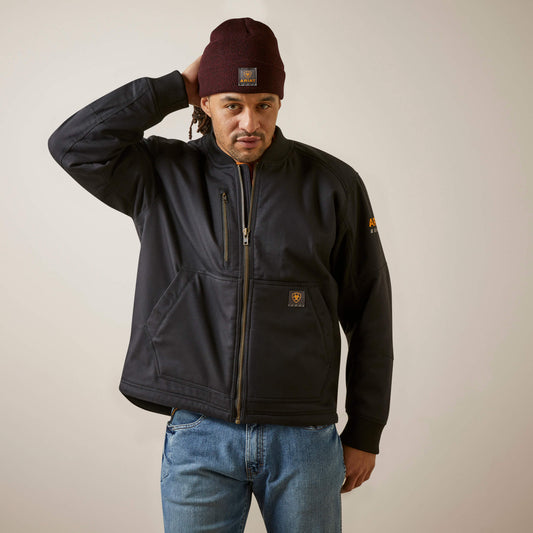 Ariat Trusted | Rebar Stretch Canvas Bomber Jacket