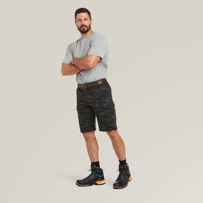 Ariat New | Rebar DuraStretch Made Tough Cargo 11" Short