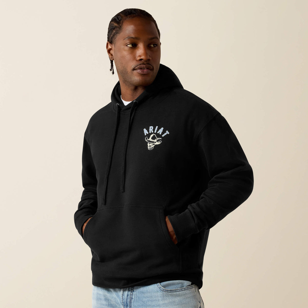 Ariat Signature | Ariat Stitched Skull Hoodie