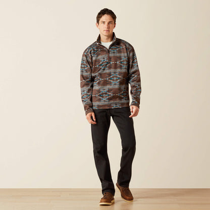 Ariat Value | Caldwell Logo 1/4 Zip Sweater