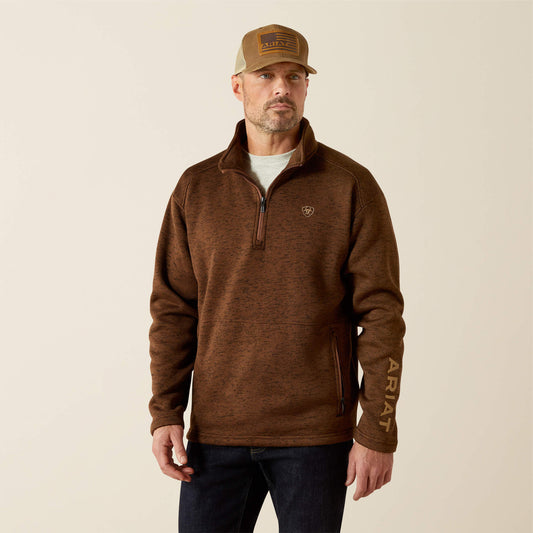 Ariat Deals | Caldwell Logo 1/4 Zip Sweater