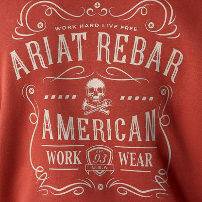 Ariat Smart Buy | Rebar Lightweight Label Full Zip Hoodie
