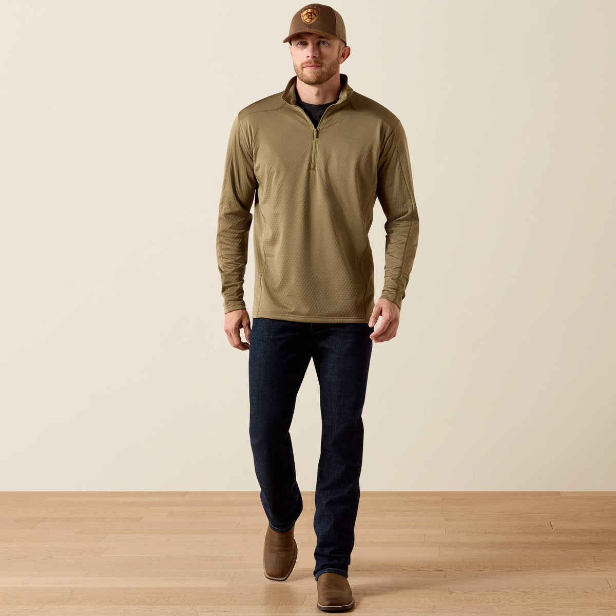 Ariat Everyday | Hex Fleece 1/2 Zip Baselayer