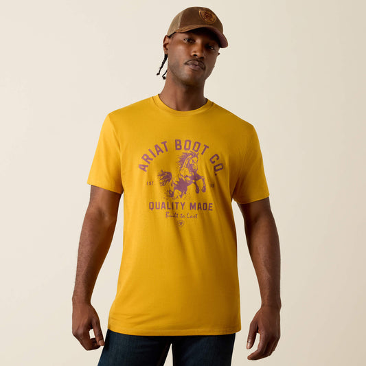 Ariat New | Ariat College Bronc Classic Fit T-Shirt