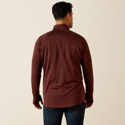 Ariat Exclusive | Rebar Gridwork Baselayer 1/4 Zip T-Shirt