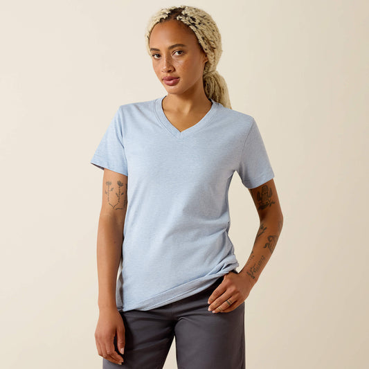 Ariat Everyday | Rebar Cotton Strong Standard V-Neck T-Shirt