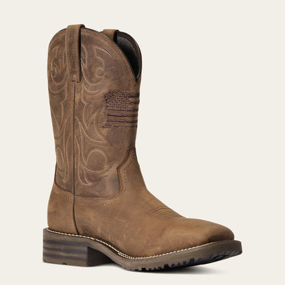 Ariat Value | Hybrid Patriot Waterproof Western Boot