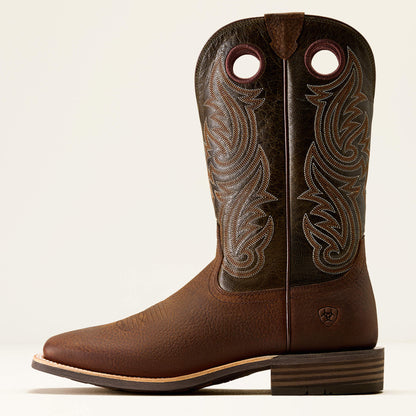 Ariat Sale | Highland Toughstock Wide Square Toe Cowboy Boot