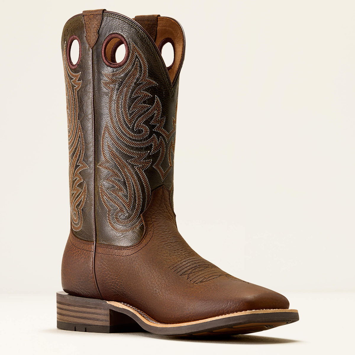 Ariat Sale | Highland Toughstock Wide Square Toe Cowboy Boot