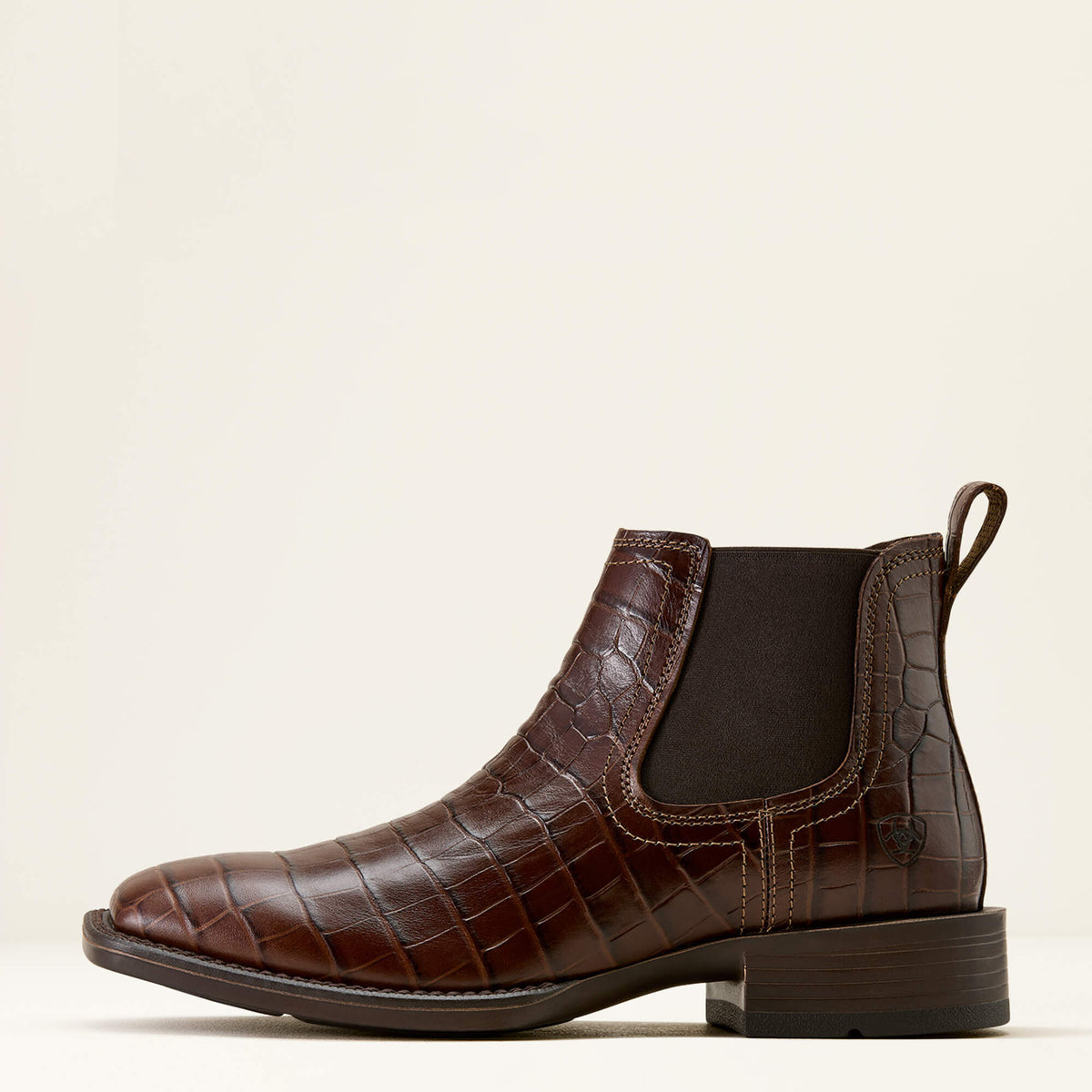 Ariat Smart Buy | Booker Chelsea Wide Square Toe Western Boot