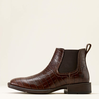 Ariat Smart Buy | Booker Chelsea Wide Square Toe Western Boot