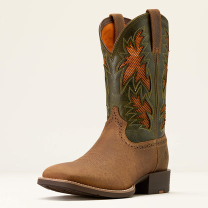 Ariat Exclusive | Sport Cool VentTEK Wide Square Toe Cowboy Boot