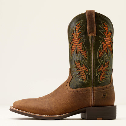Ariat Exclusive | Sport Cool VentTEK Wide Square Toe Cowboy Boot