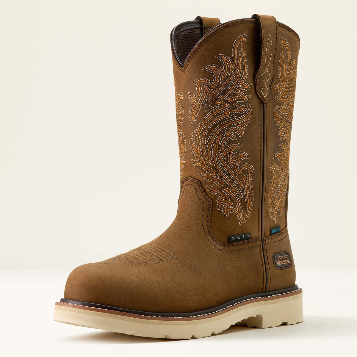 Ariat Discount | Activator Argo Waterproof Round Toe Composite Toe Work Boot