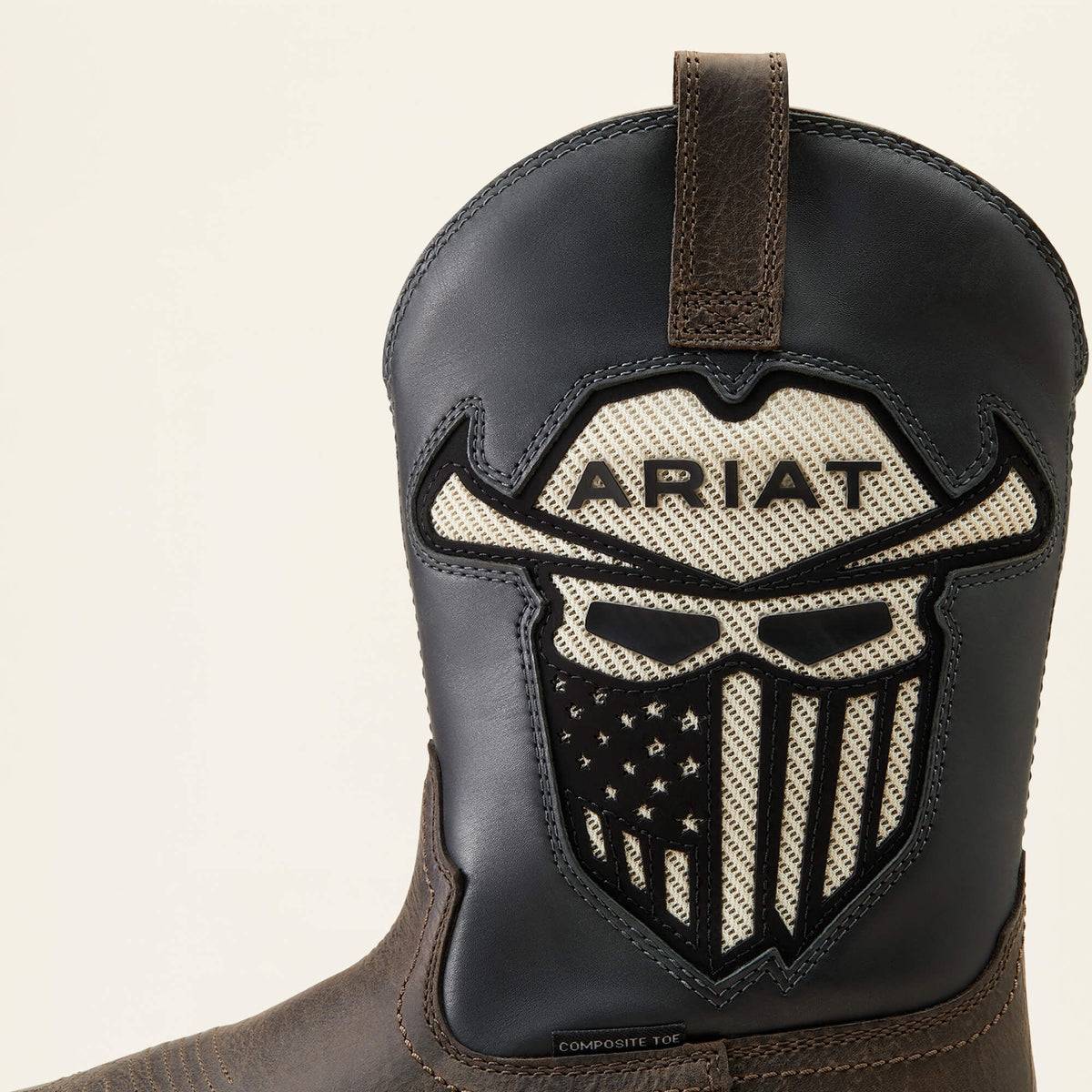 Ariat Quality | Rebar Flex Western VentTEK Incognito Composite Toe Work Boot