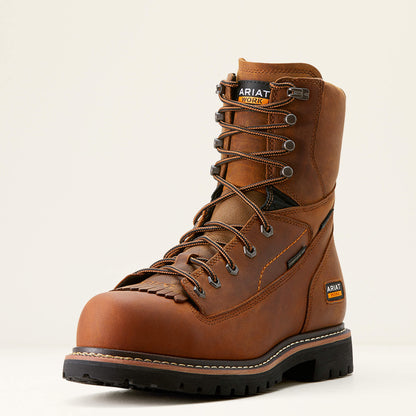 Ariat Exclusive | Longview Shock Shield 8" Waterproof Composite Toe Work Boot