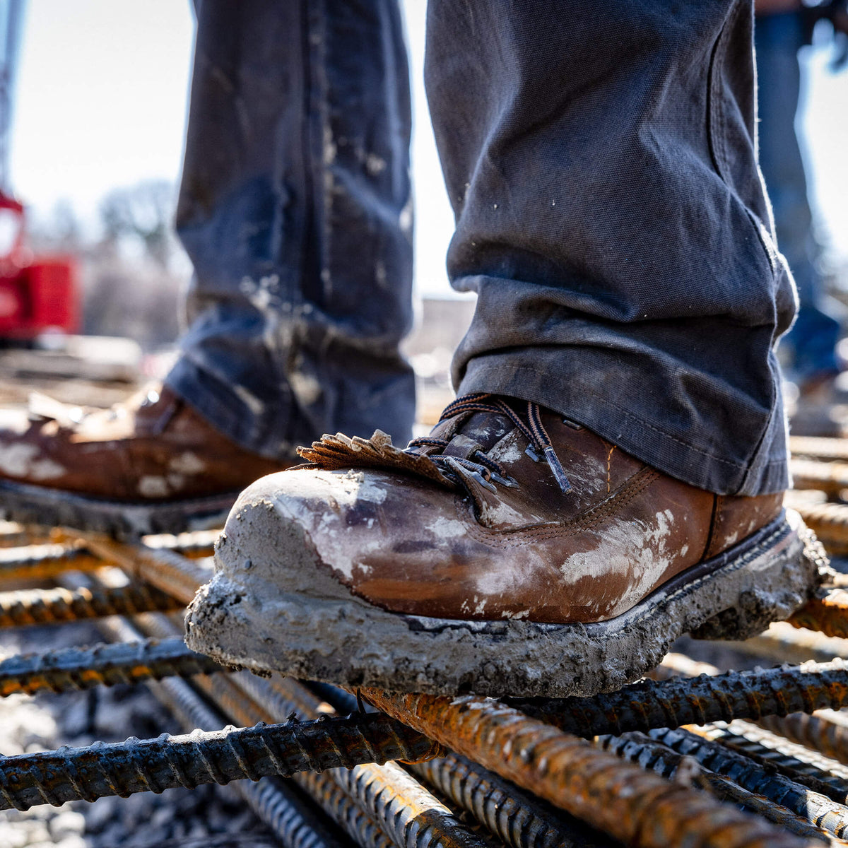 Ariat Exclusive | Longview Shock Shield 8" Waterproof Composite Toe Work Boot