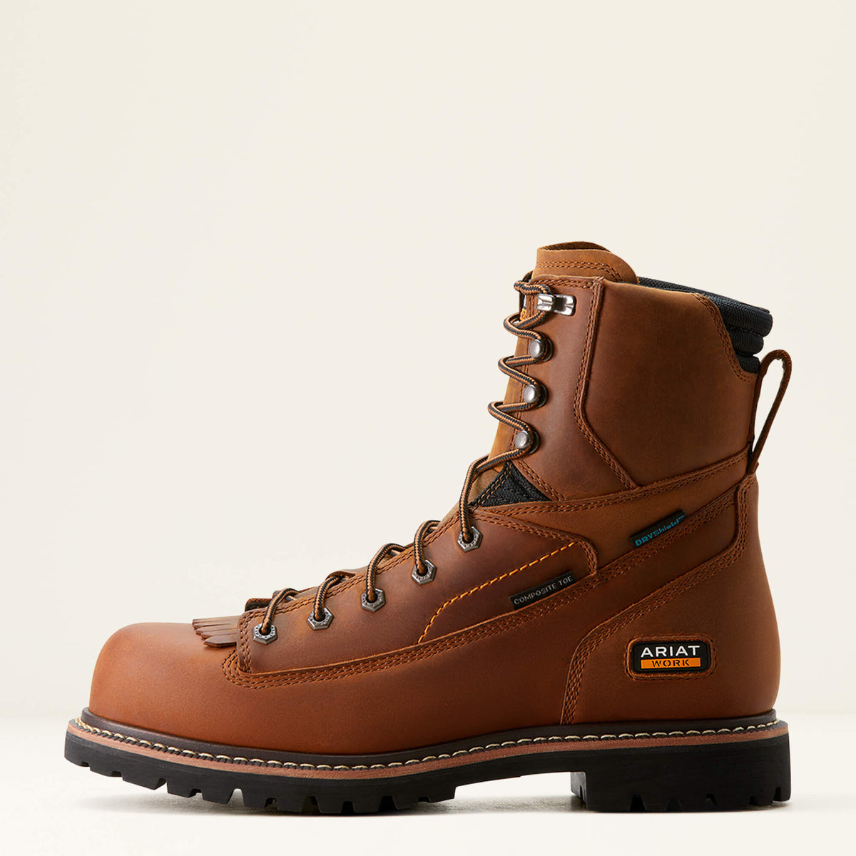 Ariat Exclusive | Longview Shock Shield 8" Waterproof Composite Toe Work Boot
