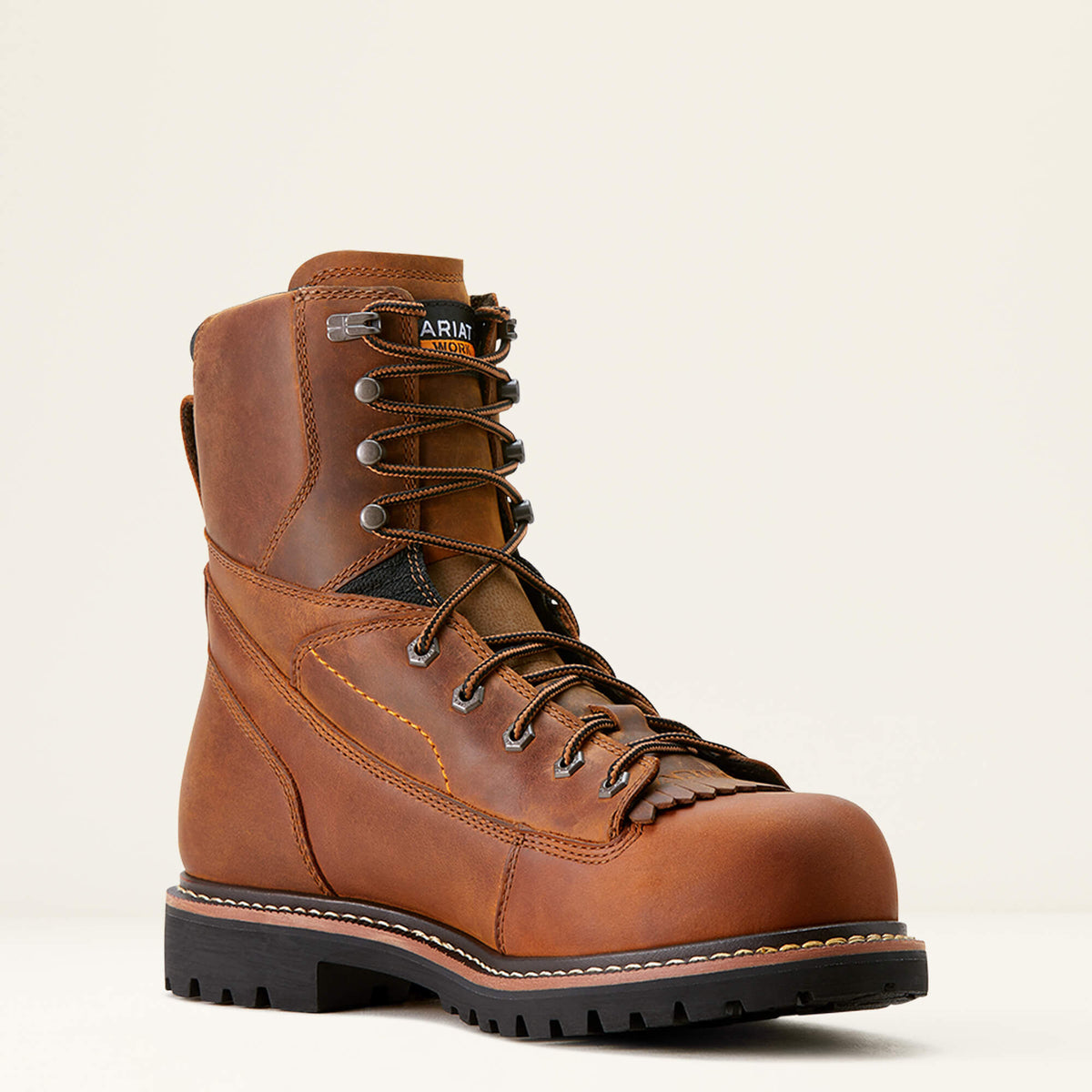 Ariat Exclusive | Longview Shock Shield 8" Waterproof Composite Toe Work Boot