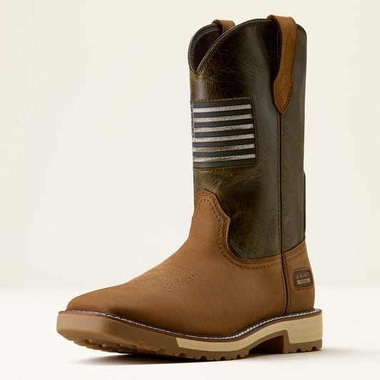 Ariat Quality | Activator Patriot Wide Square Toe Work Boot