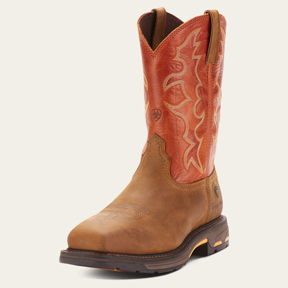 Ariat New | WorkHog Wide Square Toe Steel Toe Work Boot