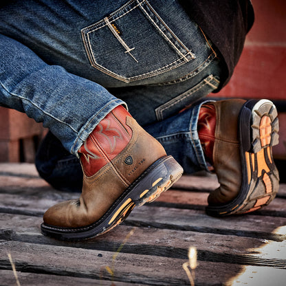 Ariat New | WorkHog Wide Square Toe Steel Toe Work Boot