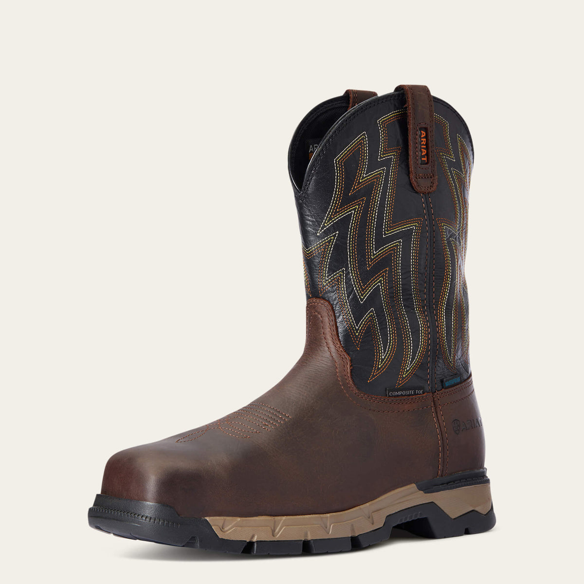 Ariat Deals | Rebar Flex Western Waterproof Composite Toe Work Boot