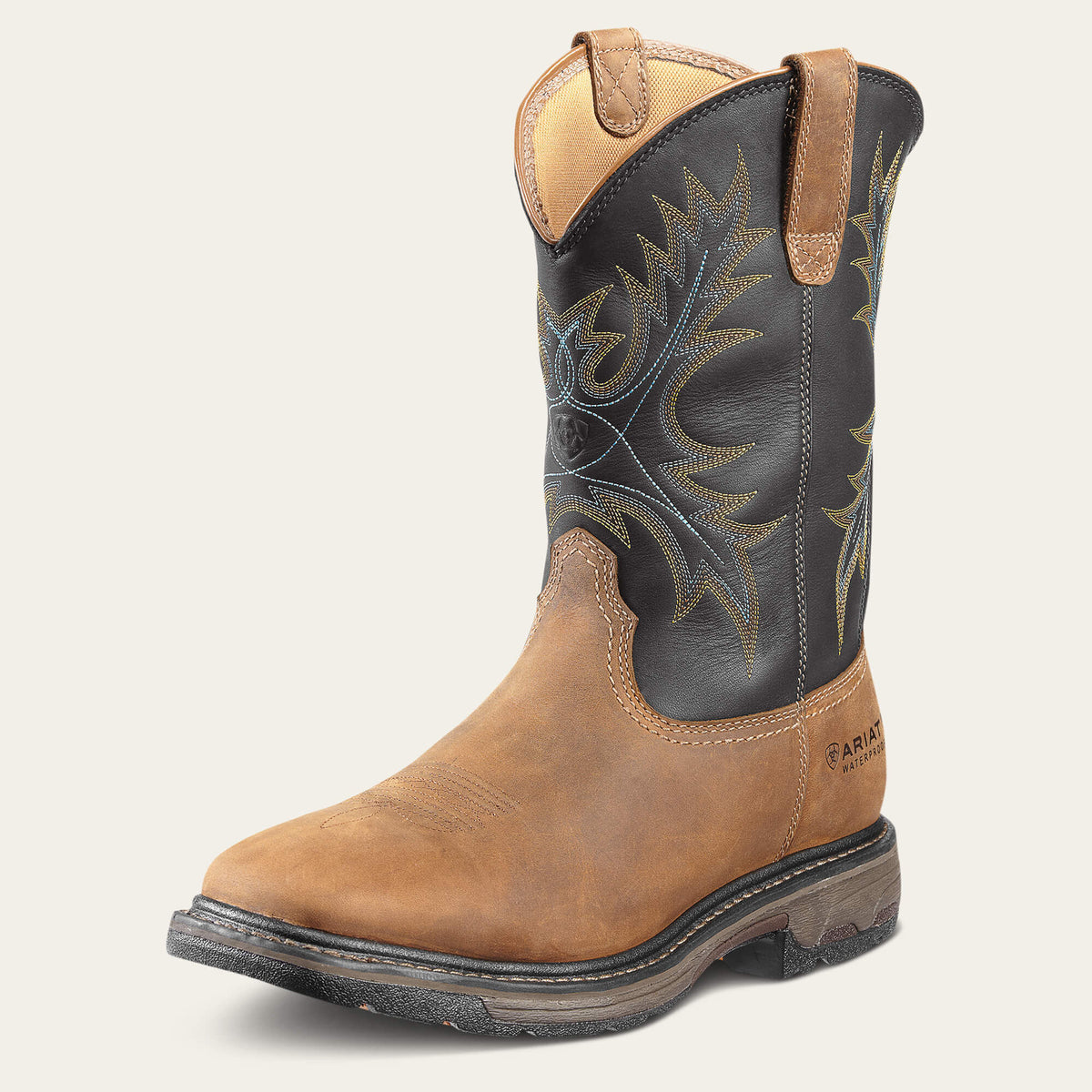 Ariat Sale | WorkHog Wide Square Toe Waterproof Steel Toe Work Boot