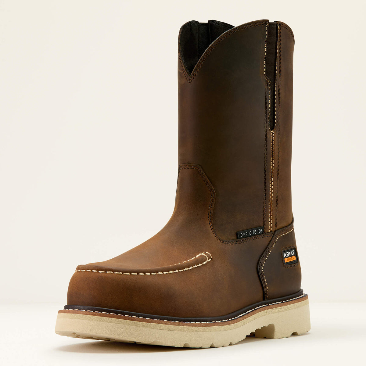 Ariat Signature | Rebar Lift Pull On Moc Toe Composite Toe Work Boot