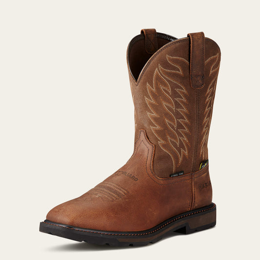 Ariat Smart Buy | Groundbreaker Wide Square Toe MetGuard MetGuard Steel Toe Work Boot
