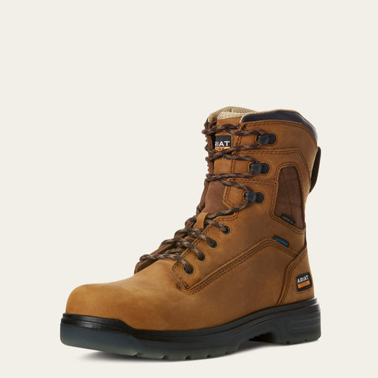 Ariat Latest | Turbo 8" Waterproof Carbon Toe Work Boot