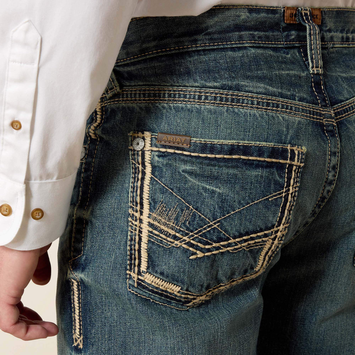 Ariat Classic | M5 Slim Ridgeline Stackable Straight Leg Jean