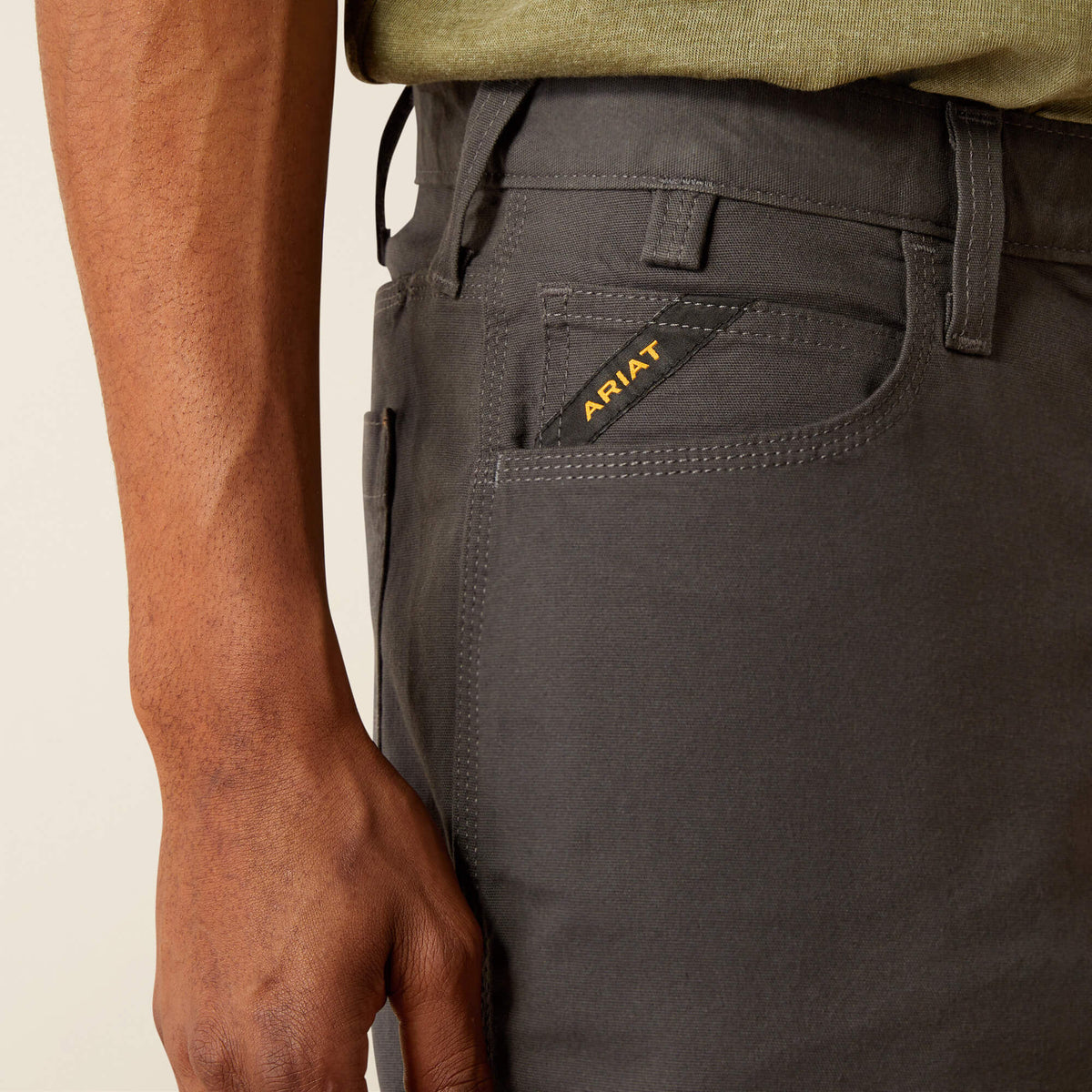 Ariat Trusted | Rebar DuraStretch Made Tough 8" Short