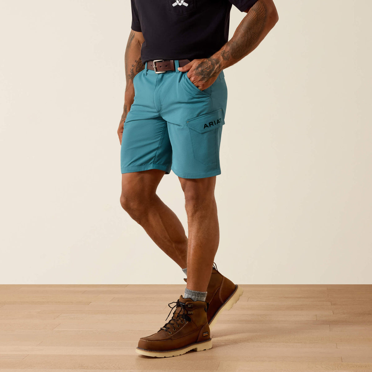 Ariat Trusted | Rebar WorkFlow Ultralight 9" DuraStretch Shorts