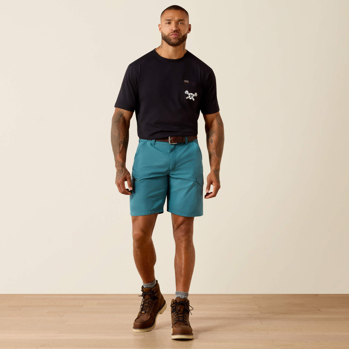 Ariat Trusted | Rebar WorkFlow Ultralight 9" DuraStretch Shorts