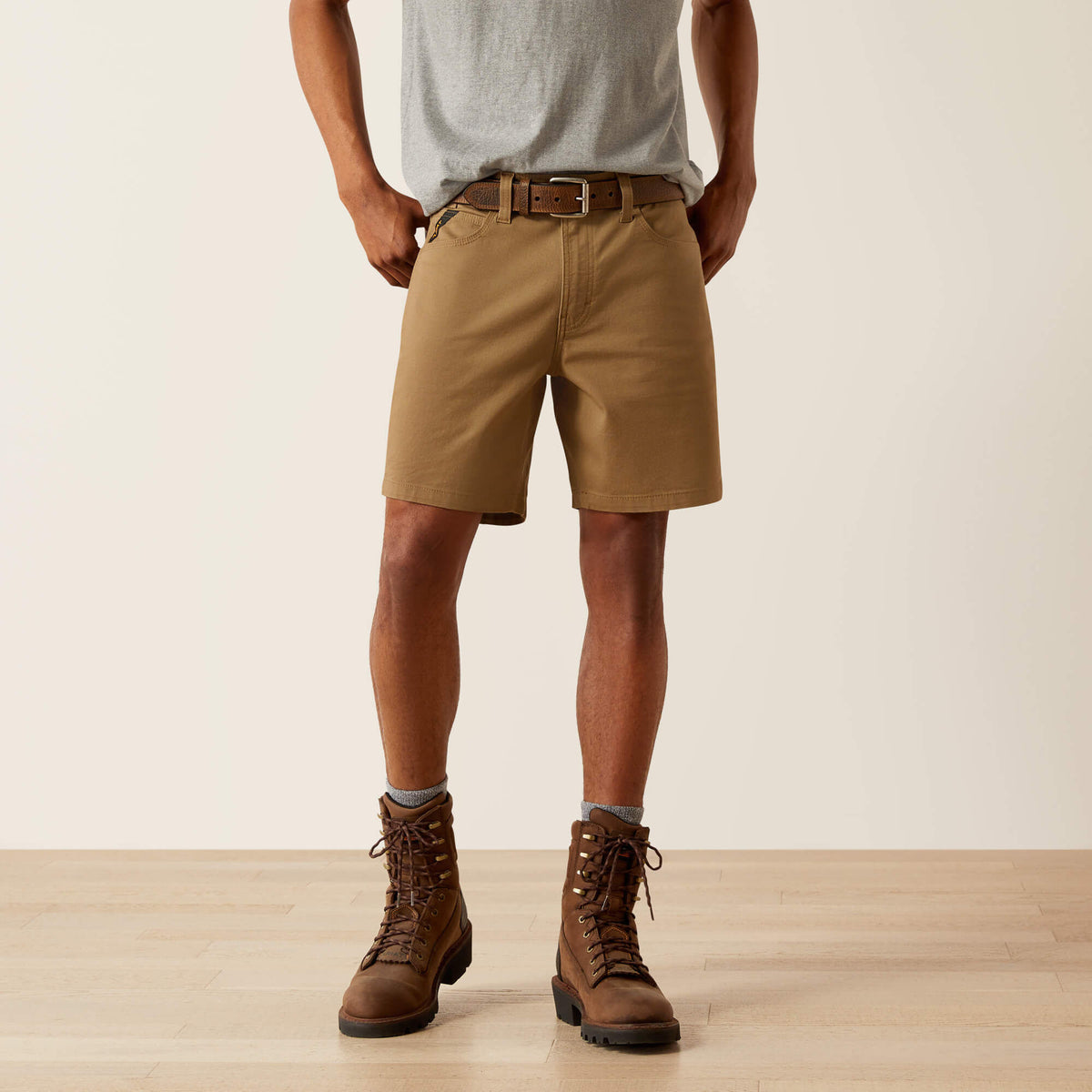 Ariat Best Price | Rebar DuraStretch Made Tough 8" Short