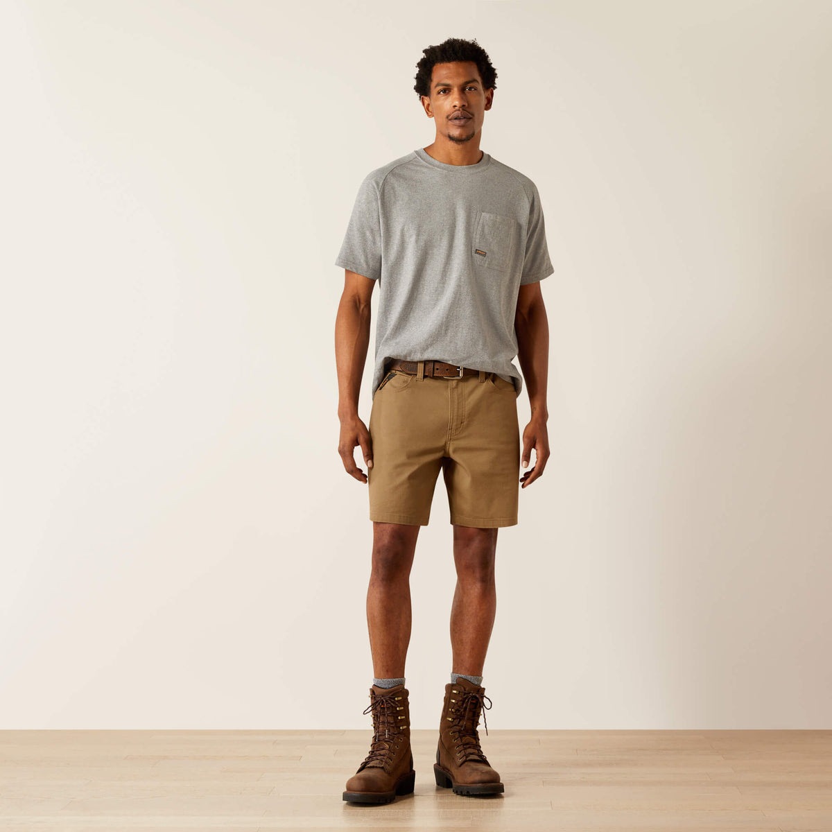 Ariat Best Price | Rebar DuraStretch Made Tough 8" Short