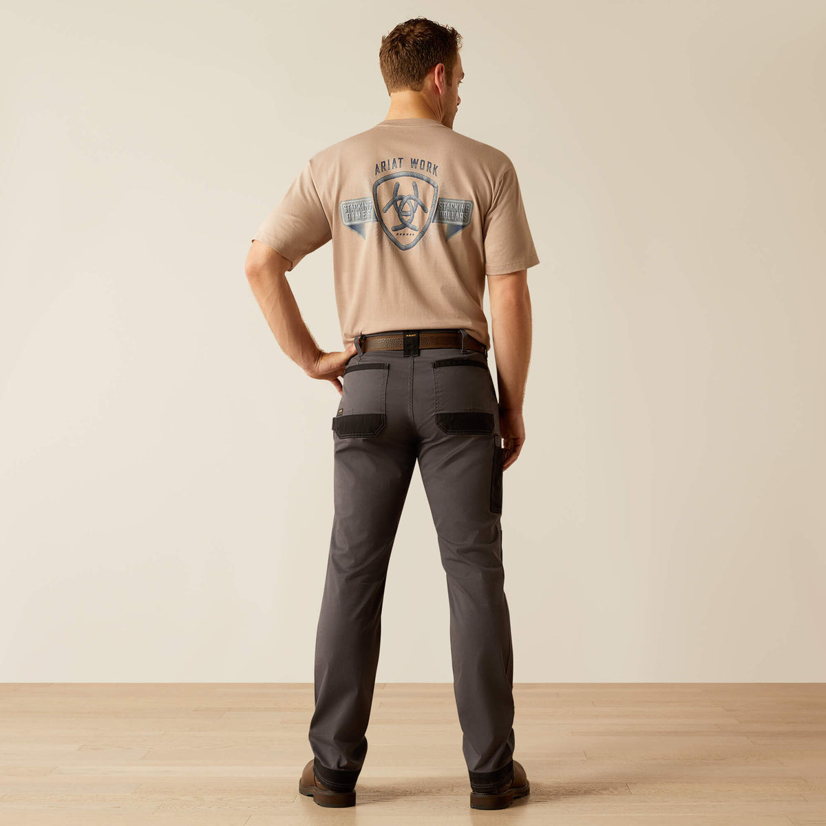 Ariat Classic | Rebar M4 Relaxed Cordura Twill Cargo Straight Pant
