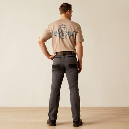 Ariat Classic | Rebar M4 Relaxed Cordura Twill Cargo Straight Pant