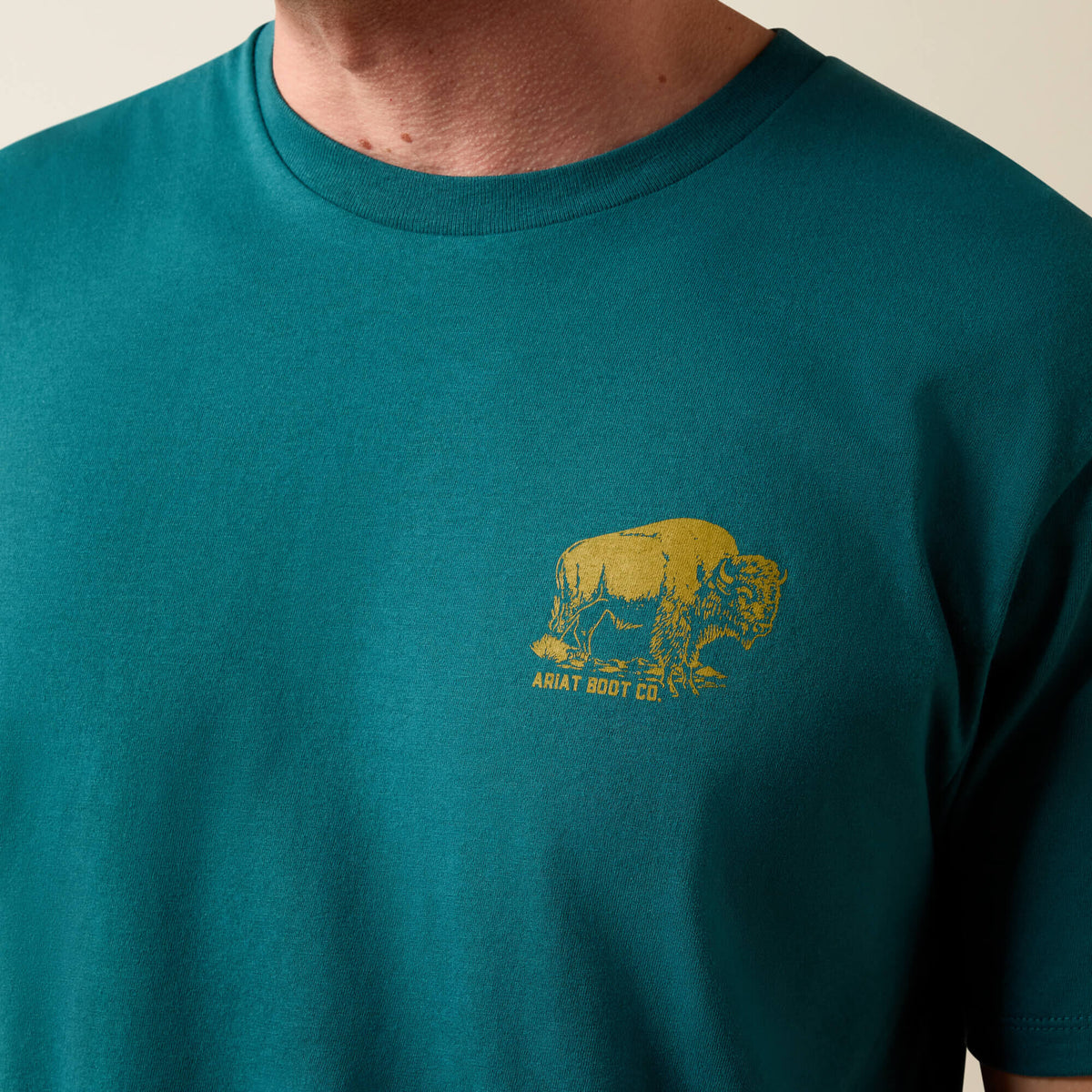 Ariat Great Value | Ariat Bison Wander Flag Classic Fit T-Shirt