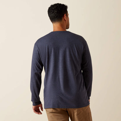 Ariat Best Seller | Rebar Cotton Strong Standard Logo Pocket T-Shirt