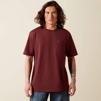 Ariat Discount | Rebar Cotton Strong Standard Pocket T-Shirt