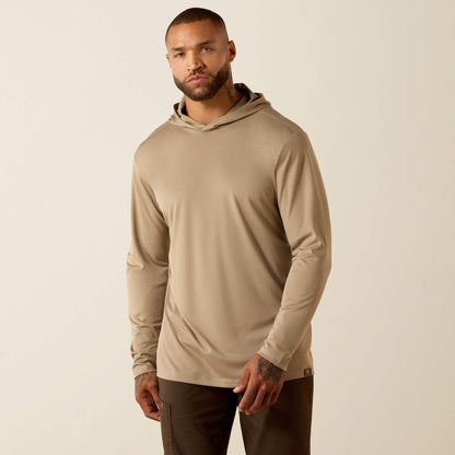 Ariat Discount | Rebar Sunblocker Outdoor Hooded Classic Fit Long Sleeve T-Shirt