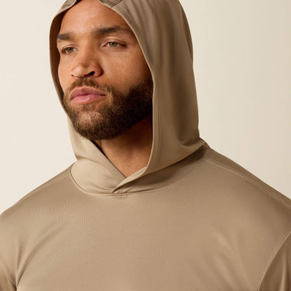 Ariat Discount | Rebar Sunblocker Outdoor Hooded Classic Fit Long Sleeve T-Shirt
