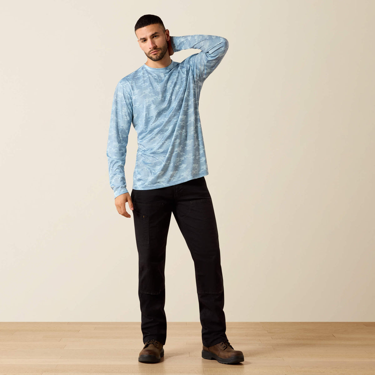Ariat Hot Sale | Rebar Sunblocker Printed Long Sleeve T-Shirt
