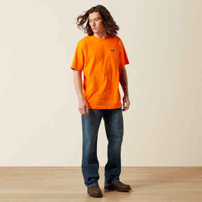Ariat Hot Sale | Rebar Cotton Strong Standard Pocket T-Shirt