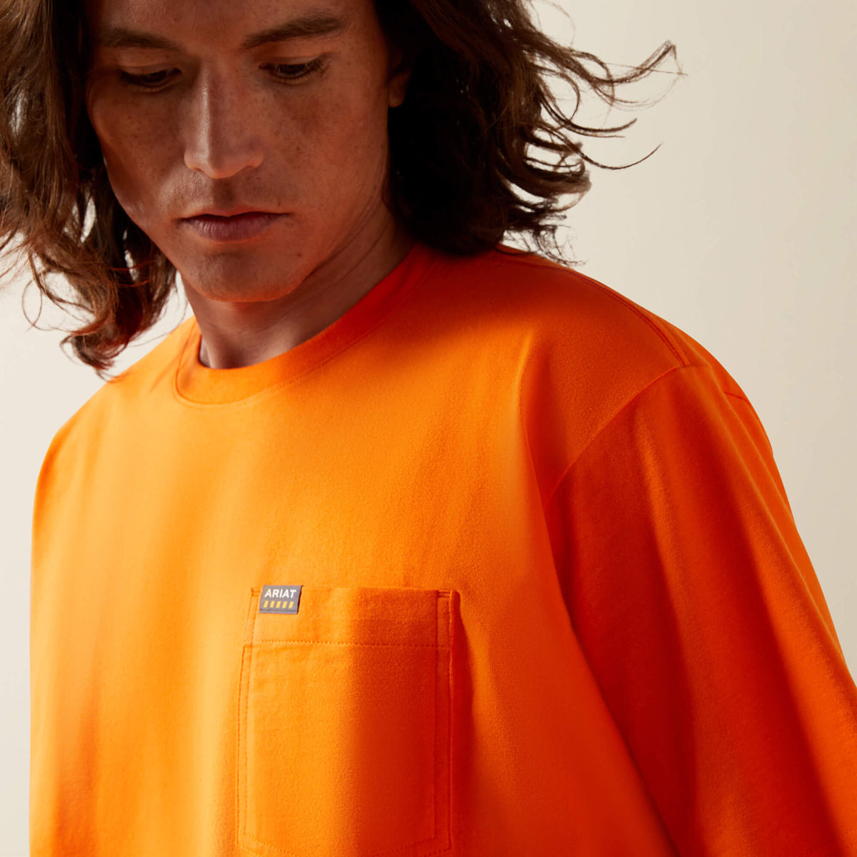 Ariat Hot Sale | Rebar Cotton Strong Standard Pocket T-Shirt