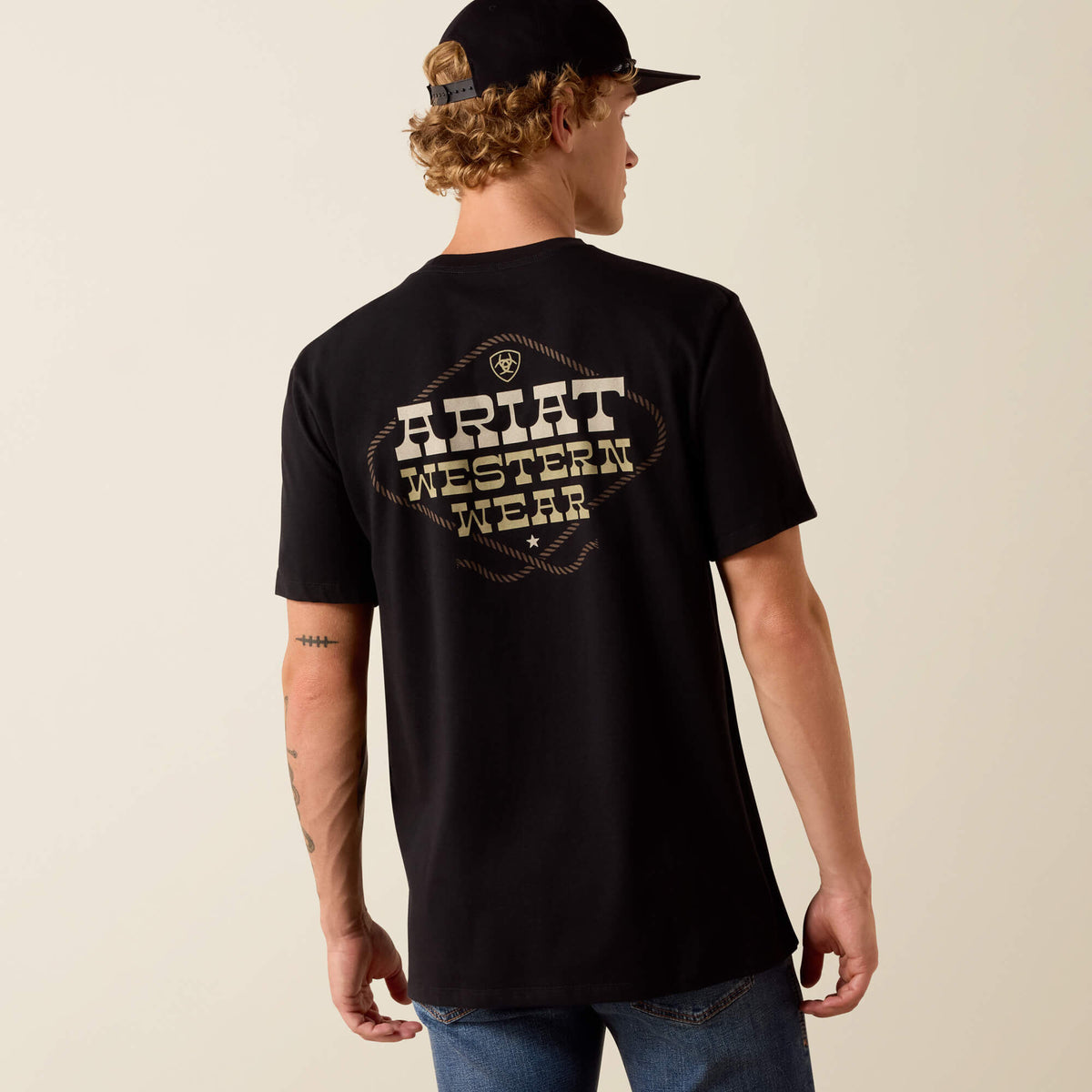 Ariat Discount | Ariat Country and Western Lockup Classic Fit T-Shirt